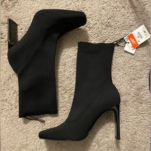 Zara black heels